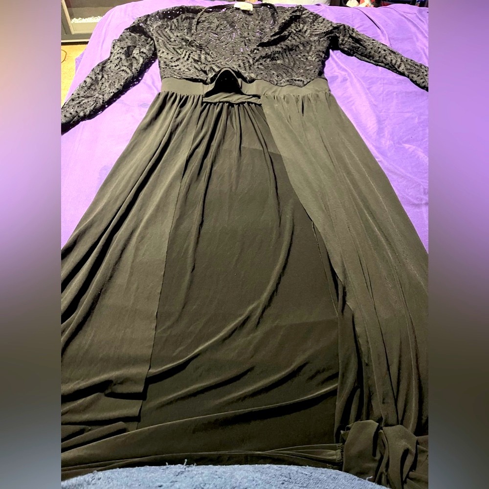 Plus size lace top open from maxi dress size 3x